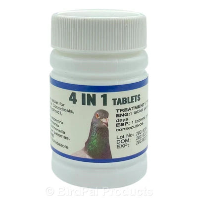 4 in 1 Tablets for Pigeons