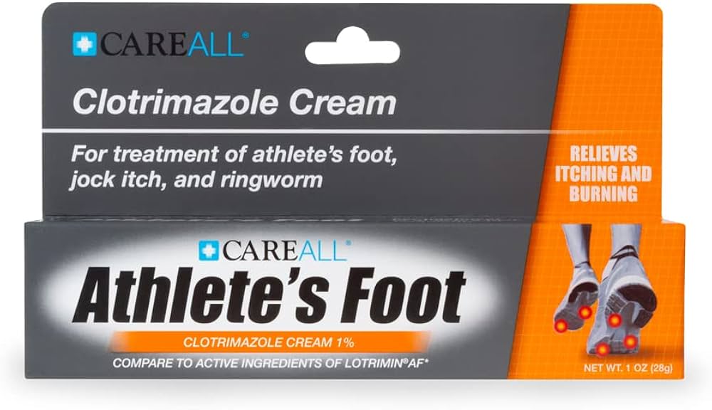 Clotrimazole 1% Cream Athlete´s Foot
