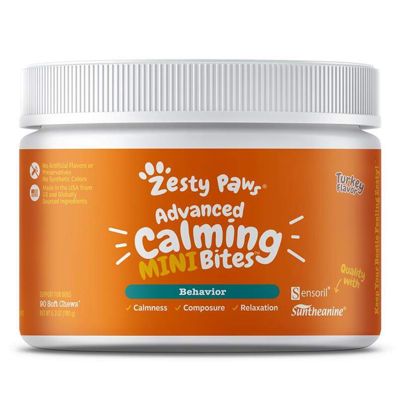 Zesty Paws Advanced Calming Mini Bites