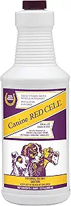 Farnam Horse Health - Célula roja canina, suplemento líquido de vitaminas y minerales de hierro