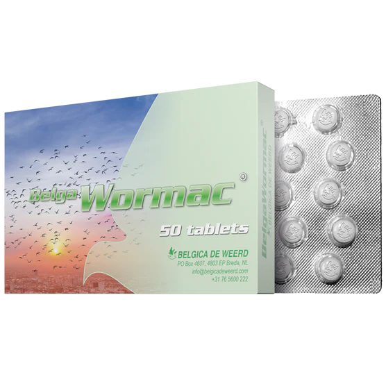 Belgica De Weerd BelgaWormac Pills 50 Tablets by Belgica De Weerd