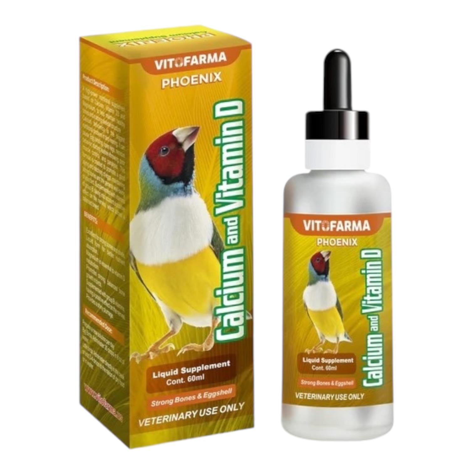 PHOENIX Vitamin D with Calcium for Birds