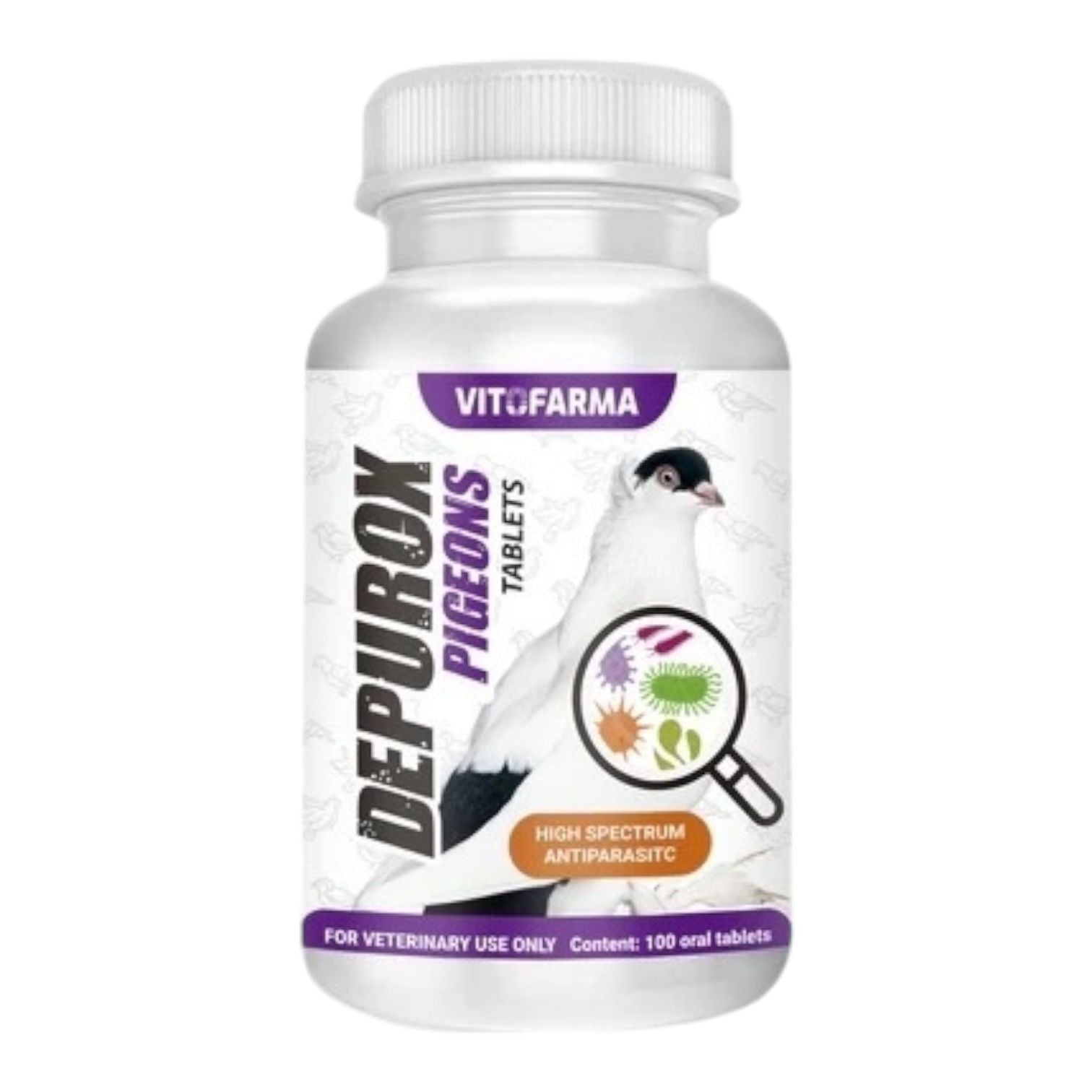 Natural Dewormer for Pigeon Depurox 100 tablets