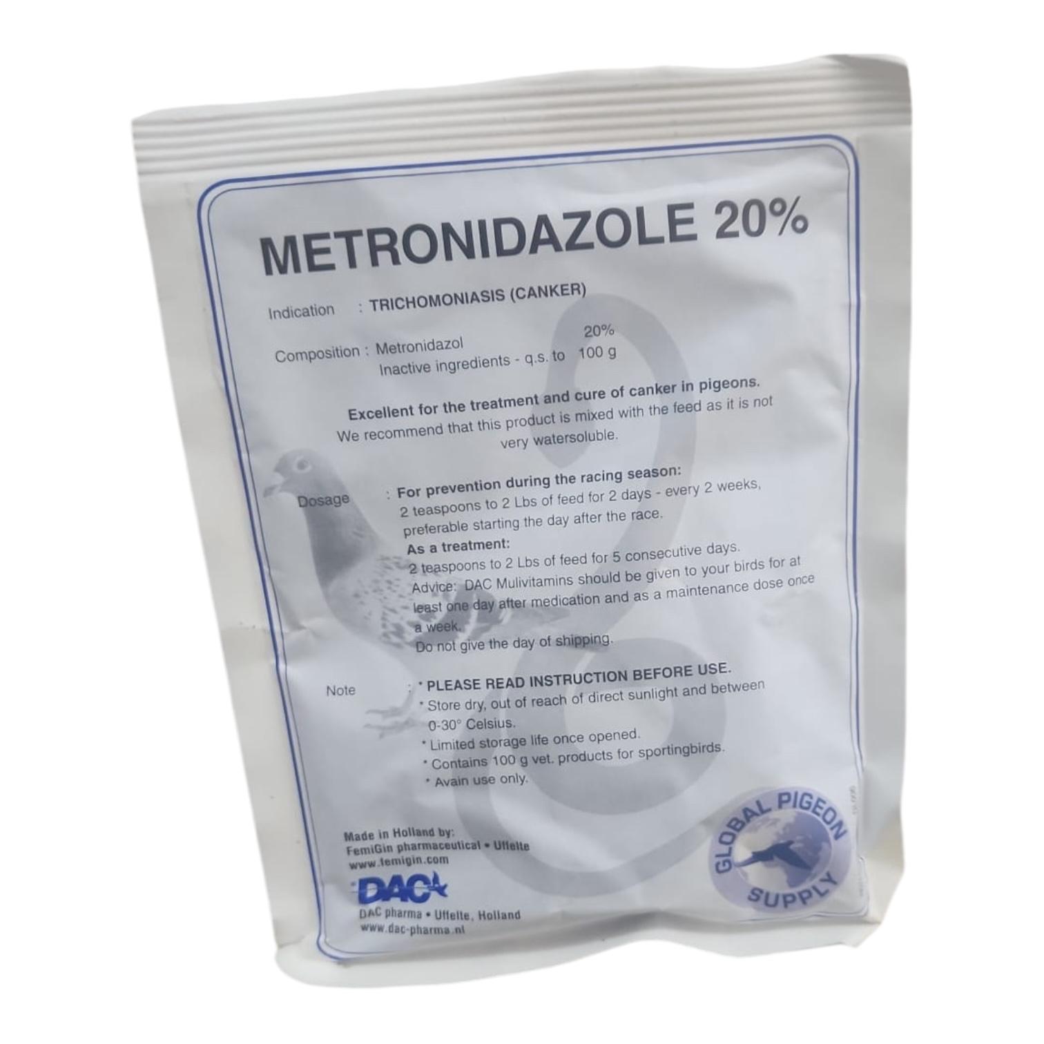 Metronidazol 20%