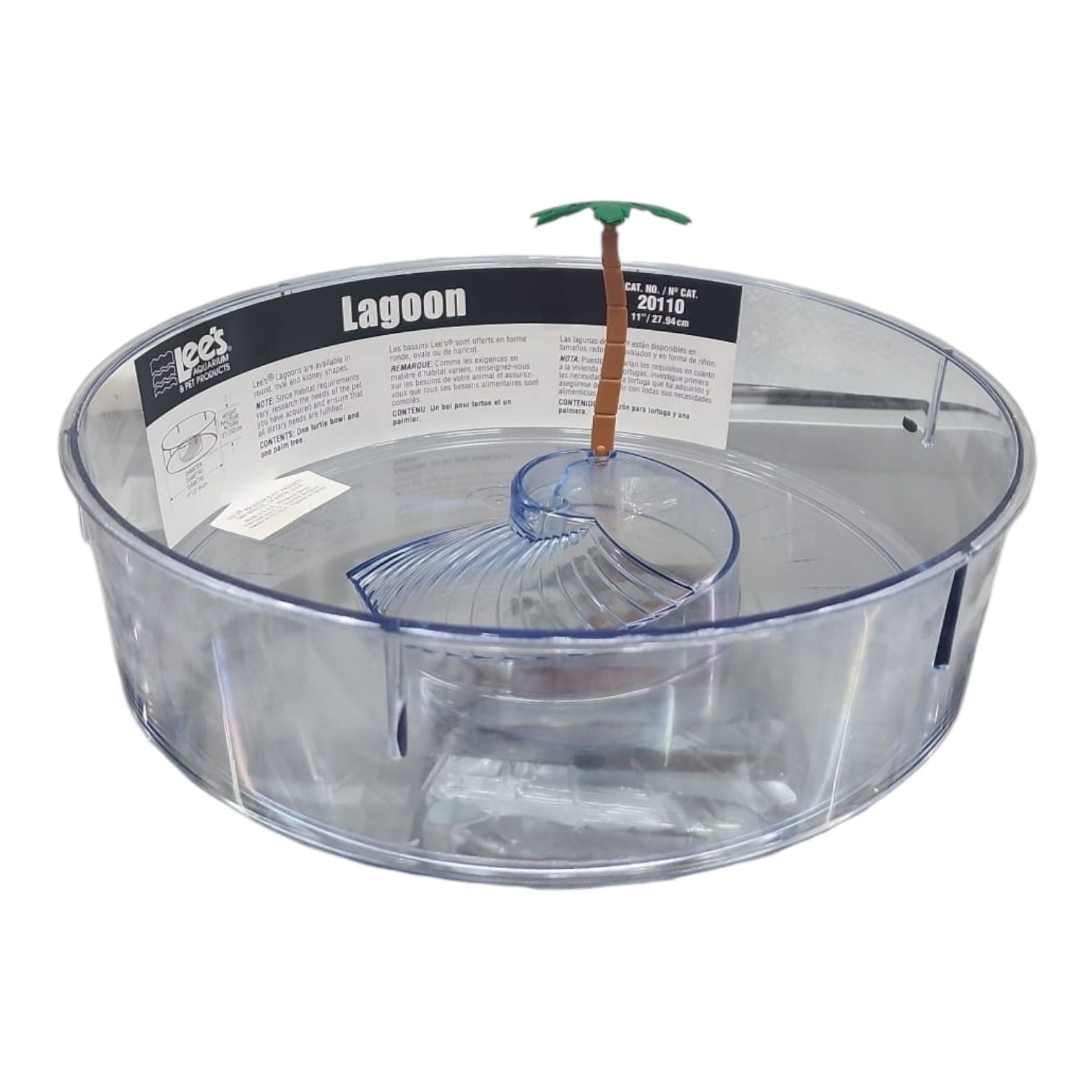 Casa para tortugas redonda