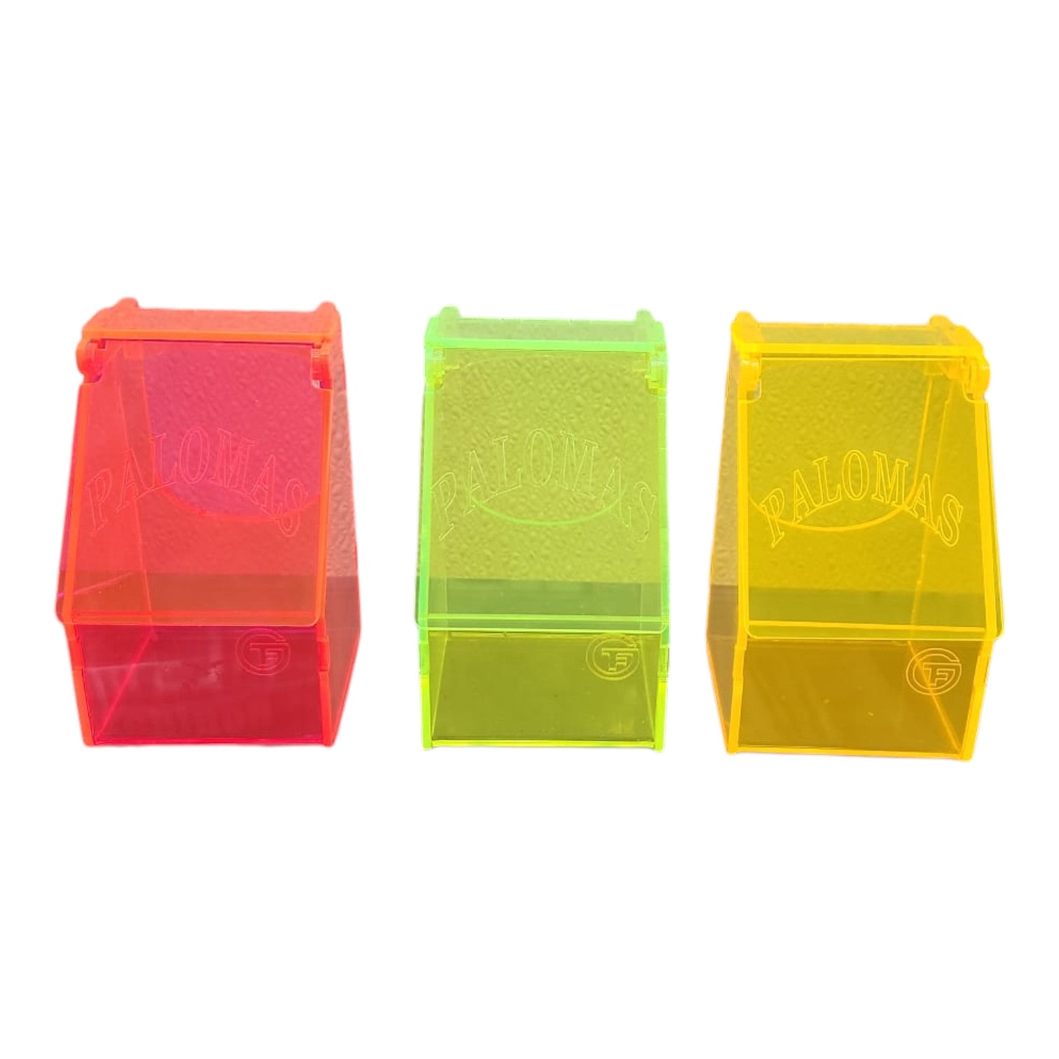 Comedero acrílico para malla de colores