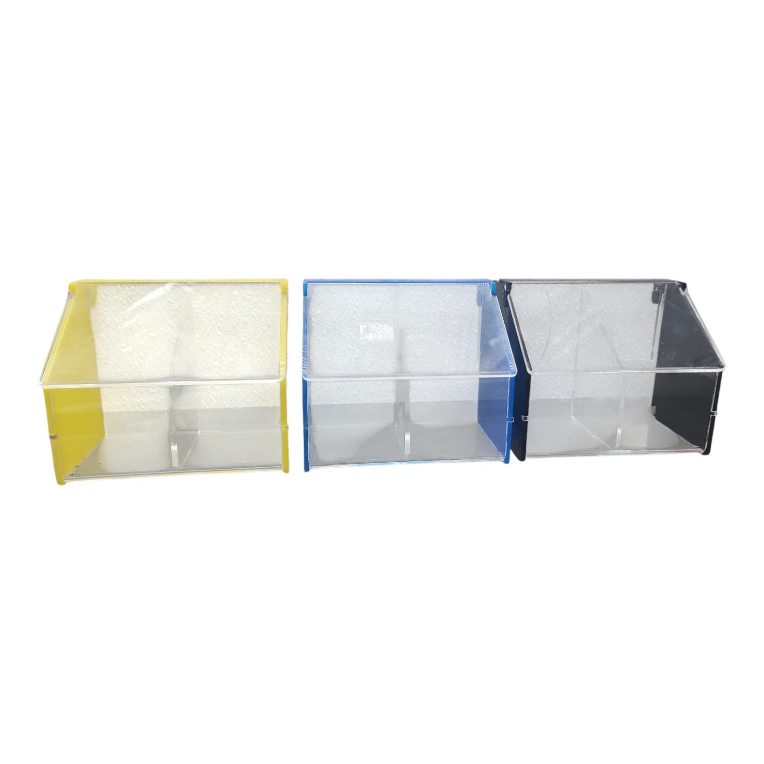 Comedero acrílico doble para malla