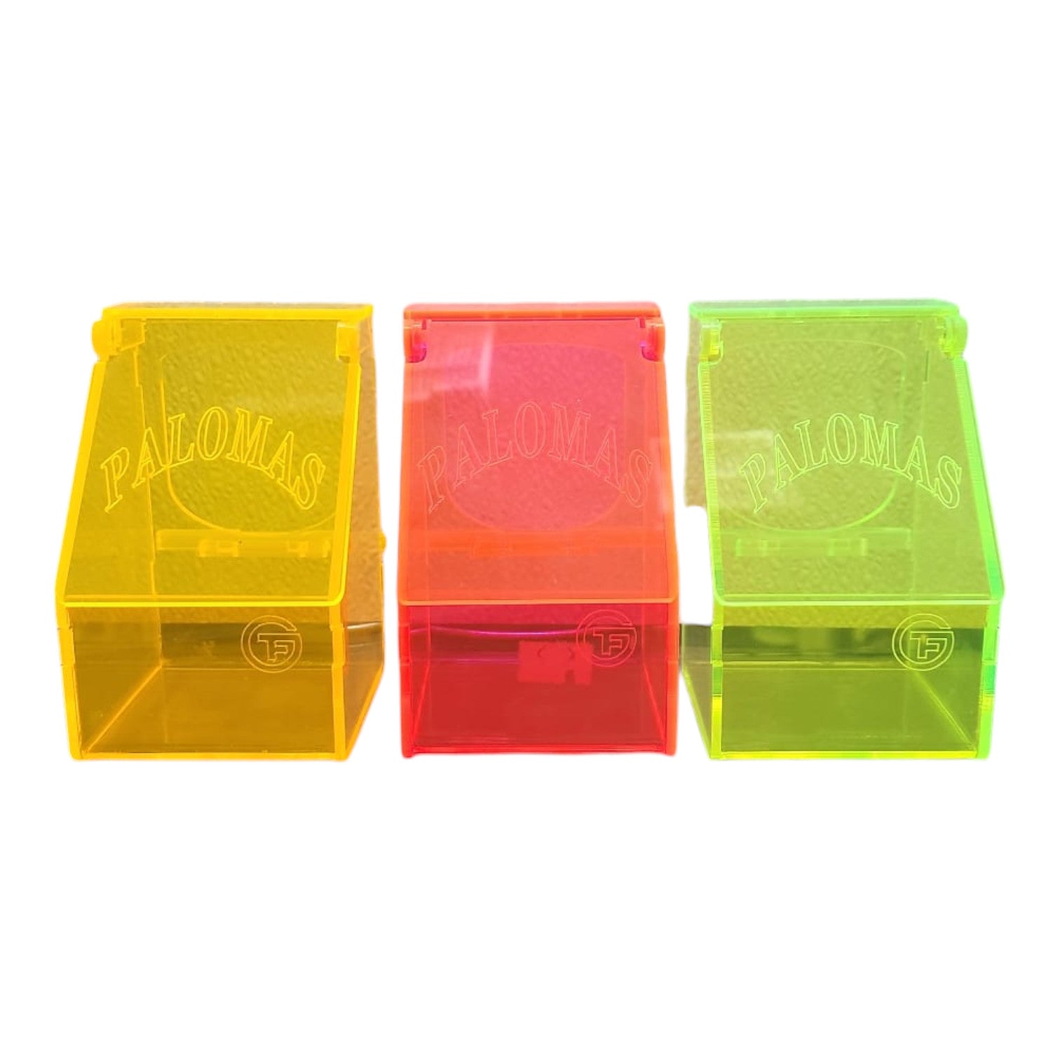 Comedero acrílico para barilla de colores