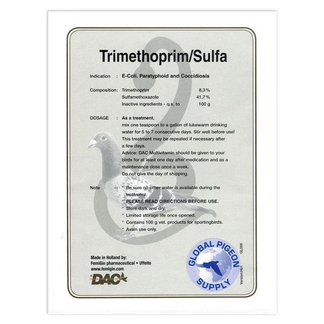 DAC Trimethoprin Sulfa