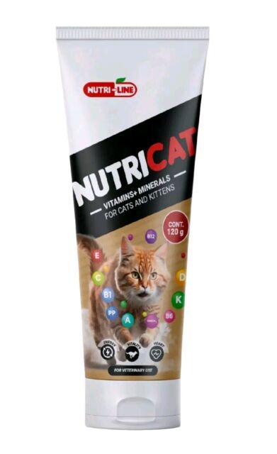NutriCat Vitamin Gel Supplement for Cats 120g