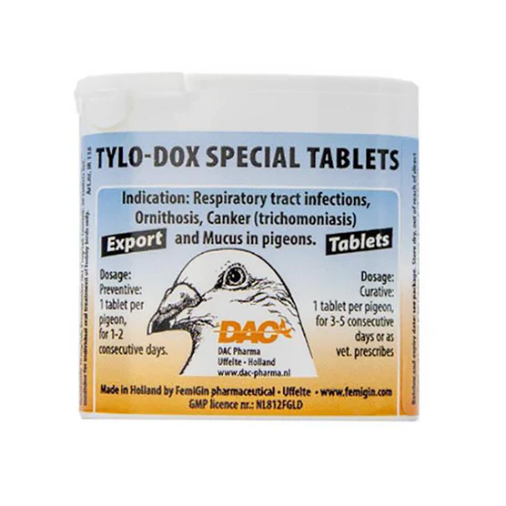 Dac Tylo-Dox Special Tablets 50 Tablets