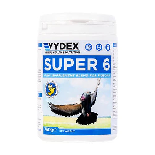 Super 6 by Vydex Pigeon Racing Supplement