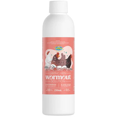Wormout Laying Hen Solution - Liquid Levamisole