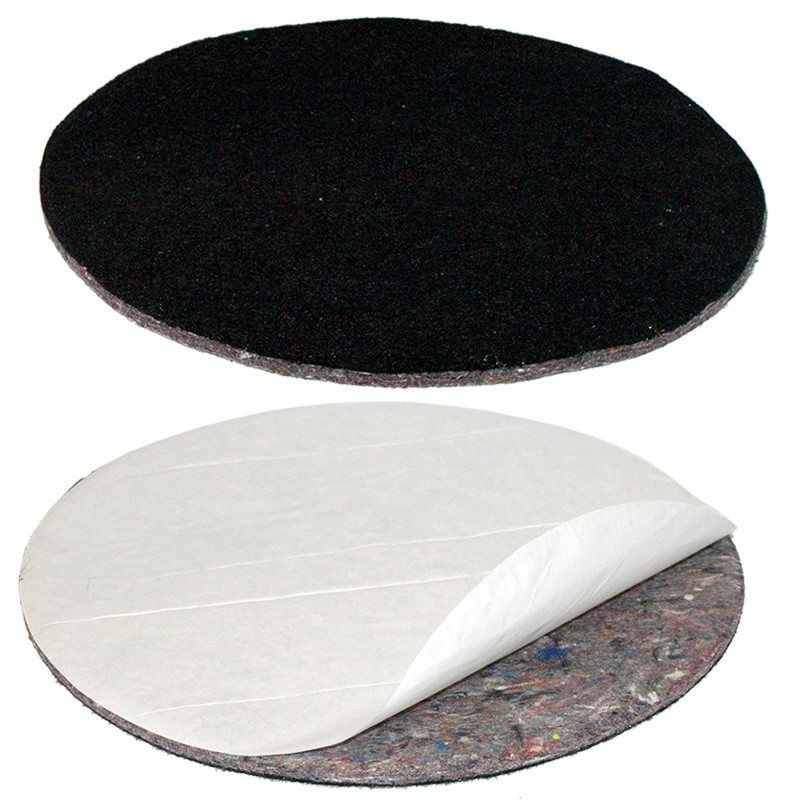 Rug Mat for Pigeons Nest Black Round 8MM with Adhesive