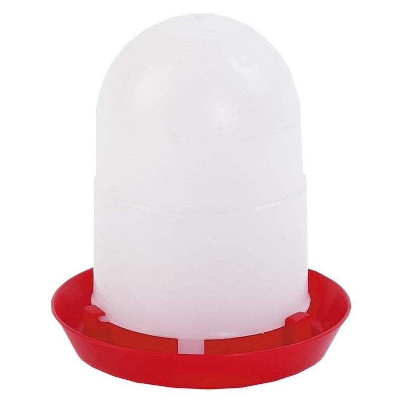 Bebedero para pollitos Gaun 2L rojo