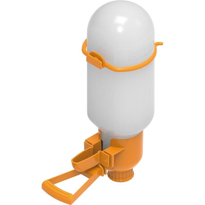 Mini Bird Drinker with Ring Yellow 2L